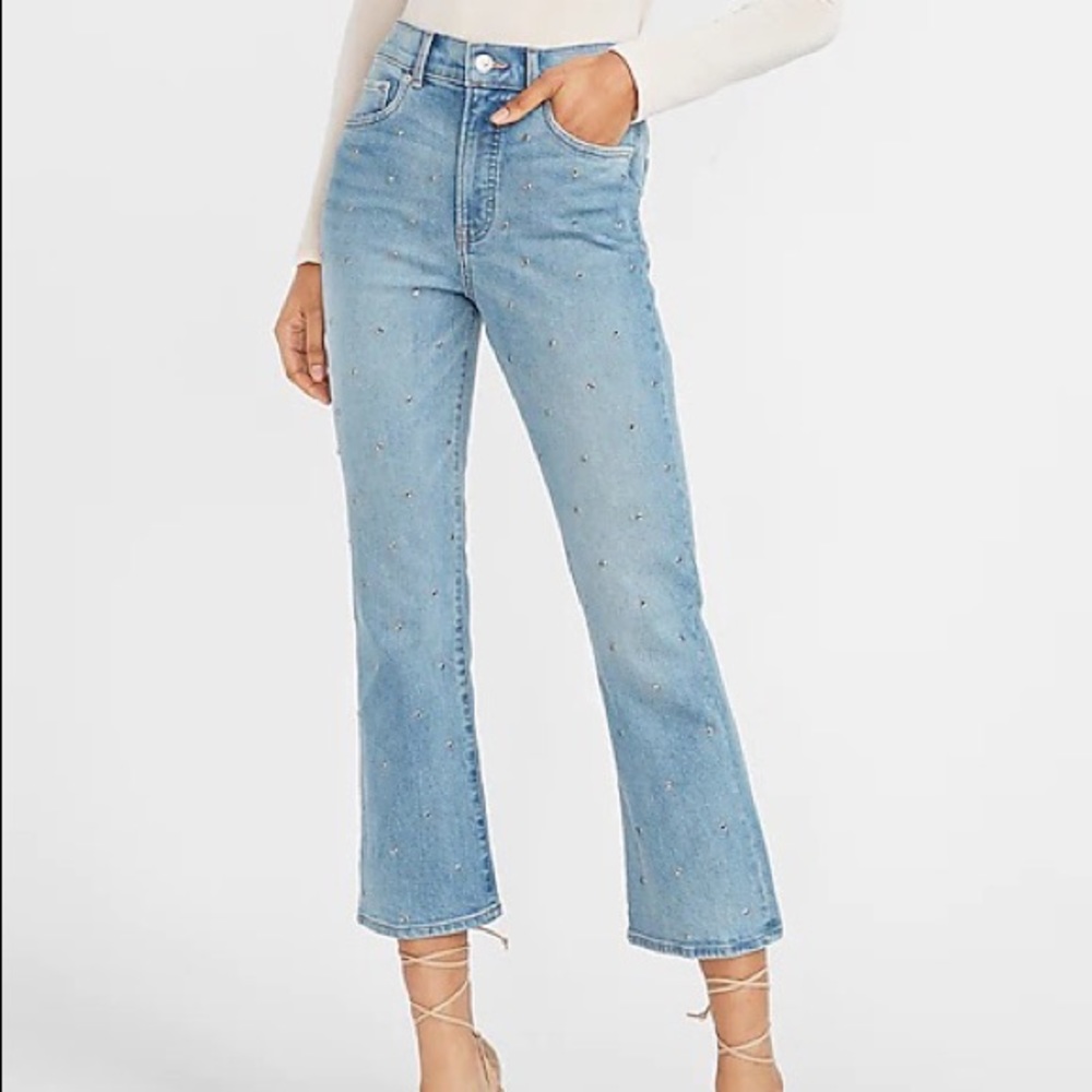 Rhinestone Jeans